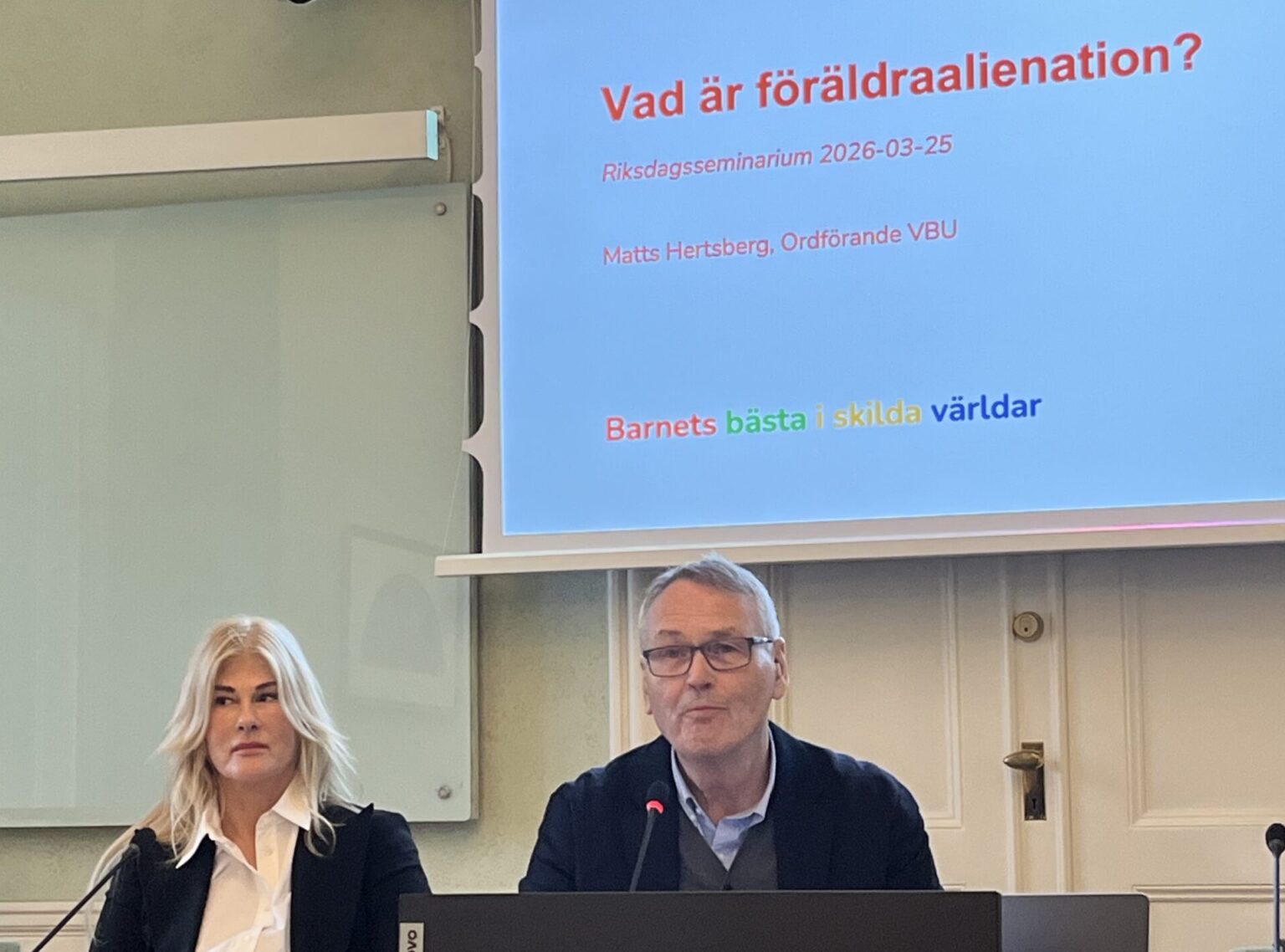Föräldraalienation i Riksdagen